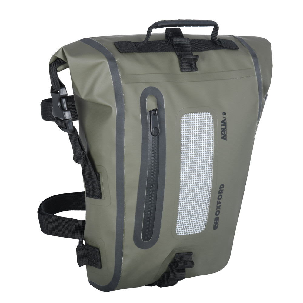 Sacoche de selle Aqua T8 Khaki/Noir OXFORD - vue 2