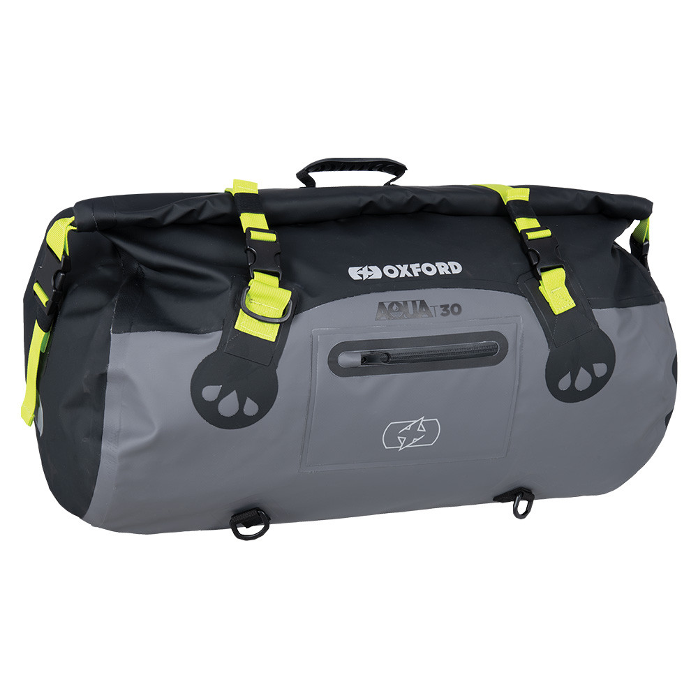 OXFORD Aqua T-30 Sac à dos Roll Bag noir/gris/fluo - vue 2