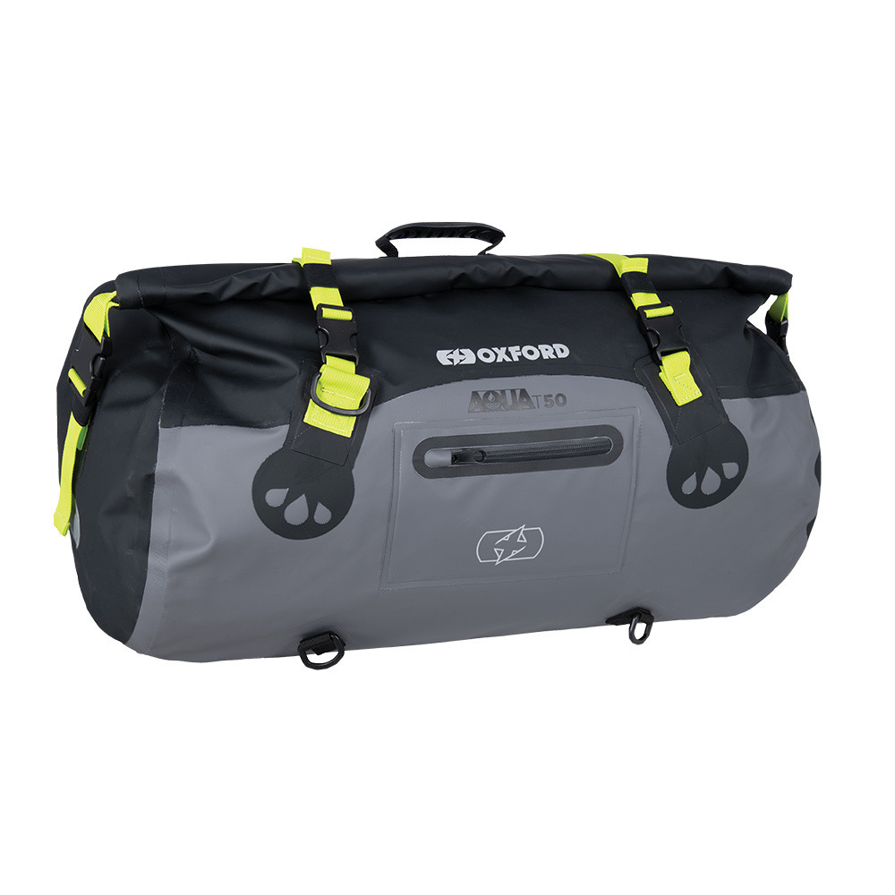 Sac à dos OXFORD Aqua T-50 Roll Bag Noir/Gris/Fluo - vue 2