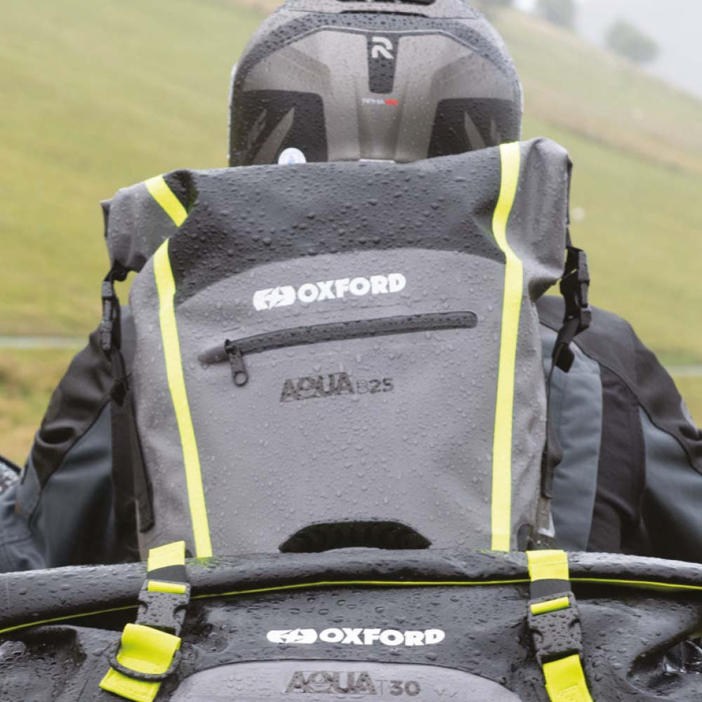 OXFORD Aqua B-25 Sac à dos noir/gris/fluo - vue 3