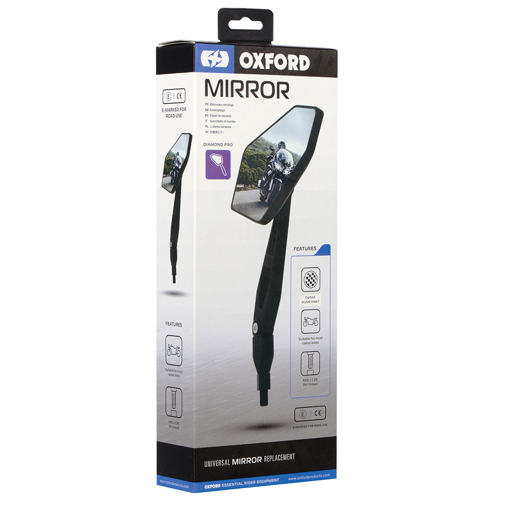 Rétroviseur Diamond Pro Universal OXFORD - vue 2