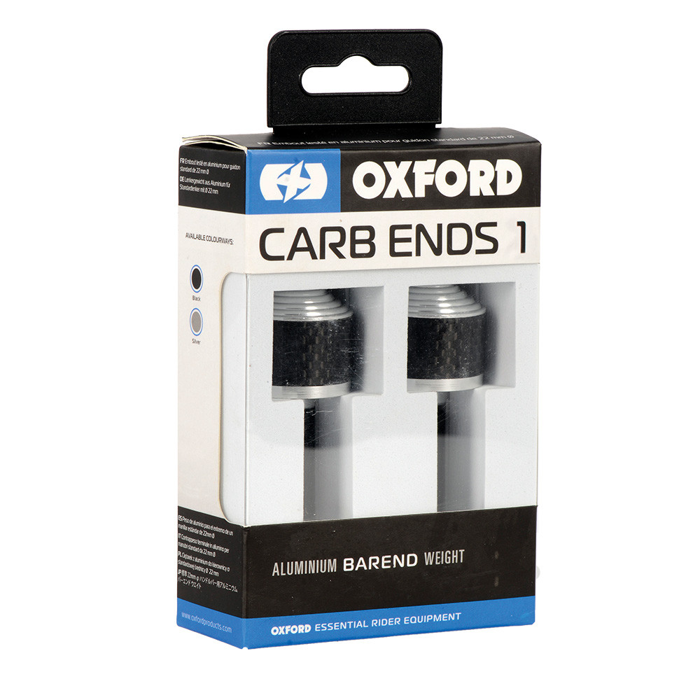Embouts de Guidons CARB 2 Silver OXFORD - vue 2