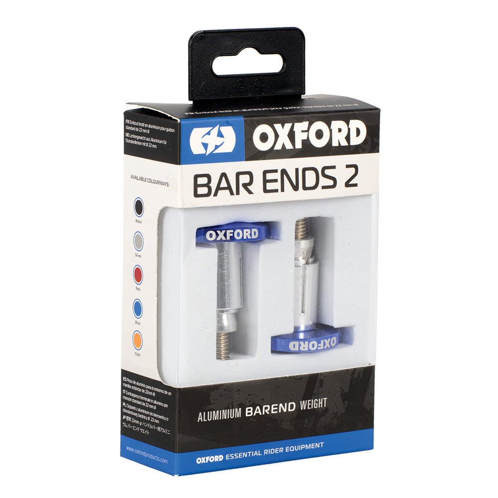 Embouts de guidons BAR 2 bleu OXFORD - vue 2