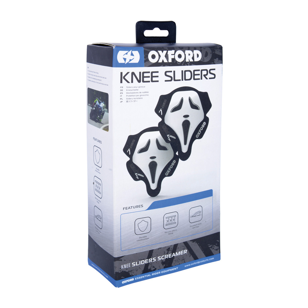 Genouillères Screamer Sliders OXFORD White - vue 2