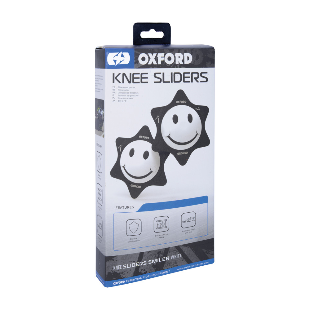 Protections de genoux Smiler Sliders OXFORD blanc - vue 2