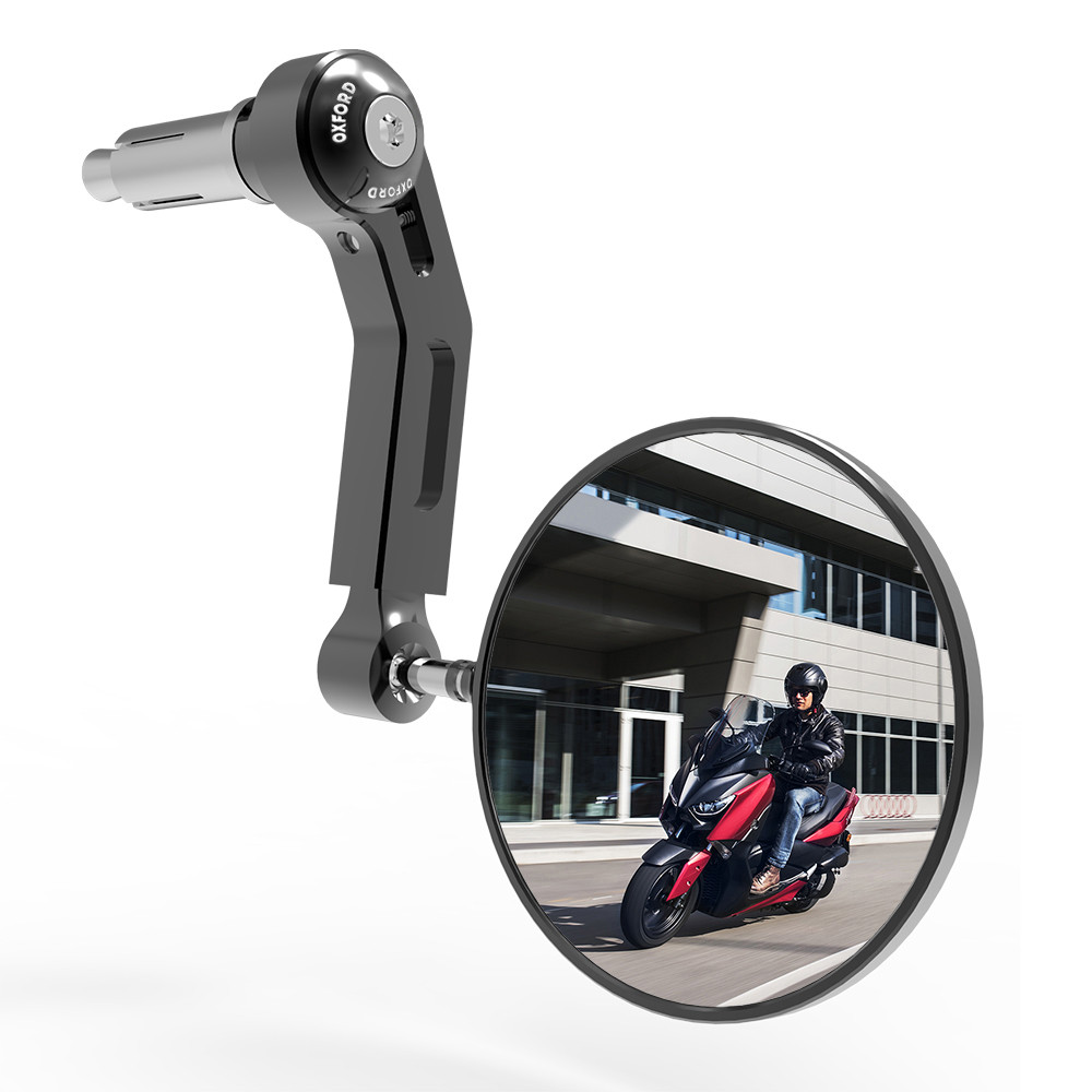 Rétroviseur aluminium Premium OXFORD côté gauche