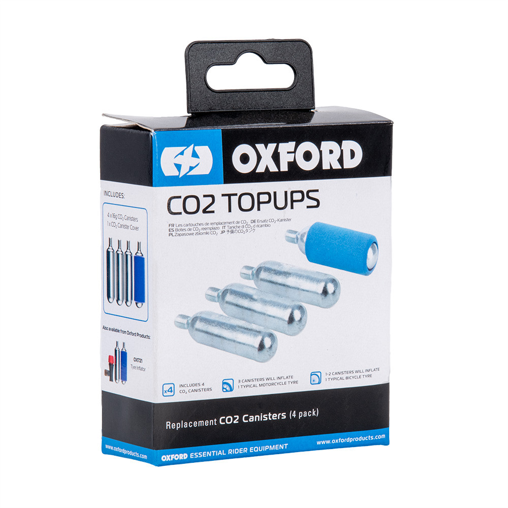 OXFORD Recharges CO2 (pack de 4) - vue 2