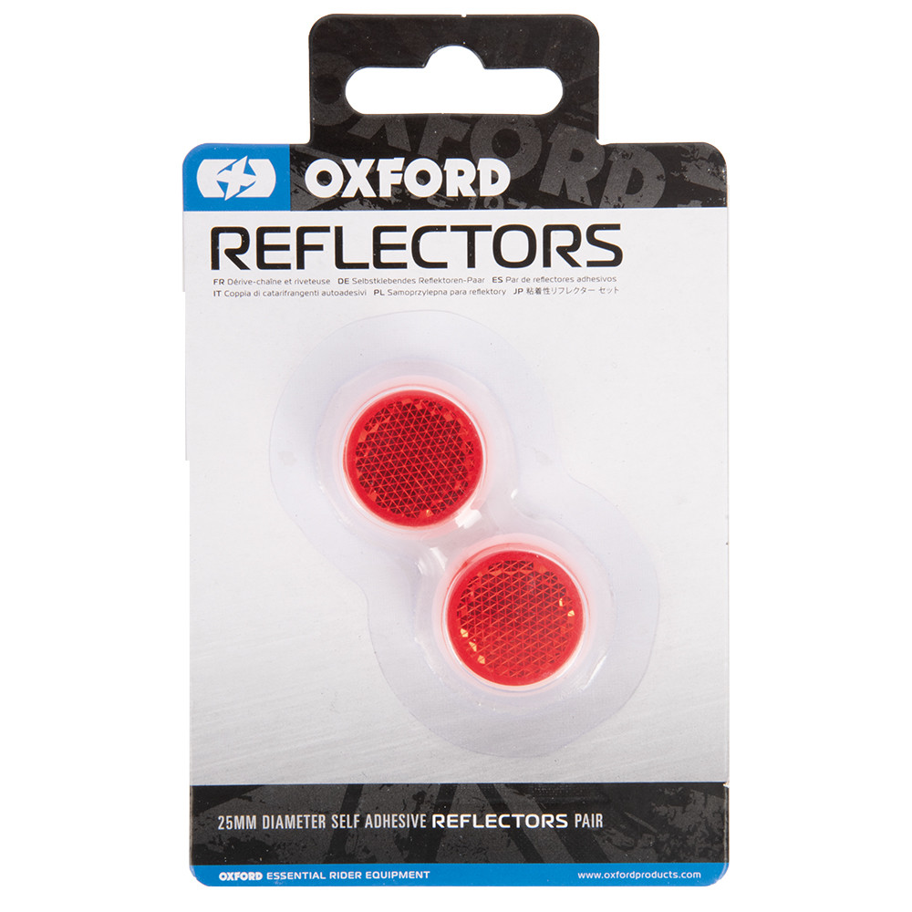 Autocollants réfléchissants catadioptre 25 mm Oxford (paire) - vue 2