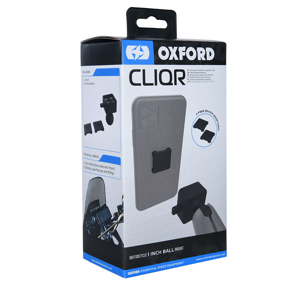 Système de fixation à rotule OXFORD CLIQR 1 inch - vue 2