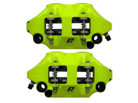 Étriers de frein radial avant monobloc forgé ACCOSSATO entraxe 108 mm avec plaquettes fritées - vue 3