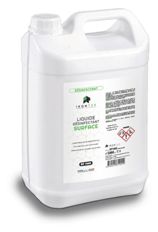 Liquide désinfectant surface 5 litres Brazoline