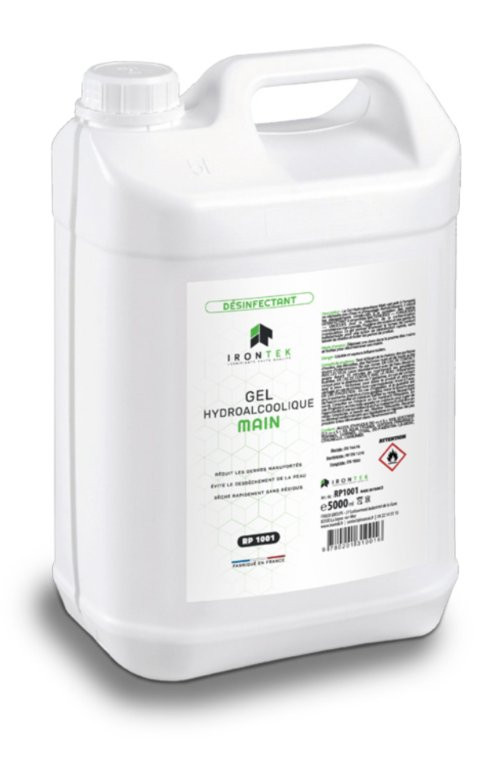 Gel hydroalcoolique 5 litres Brazoline