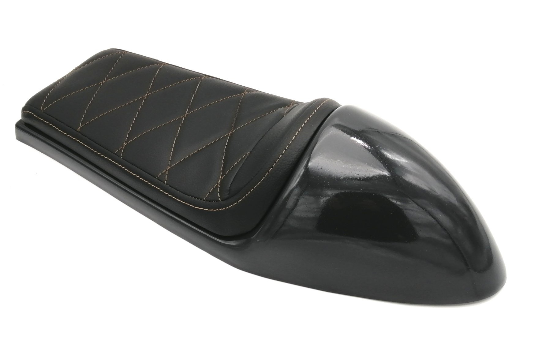 Selle café racer noire C-RACER - vue 2
