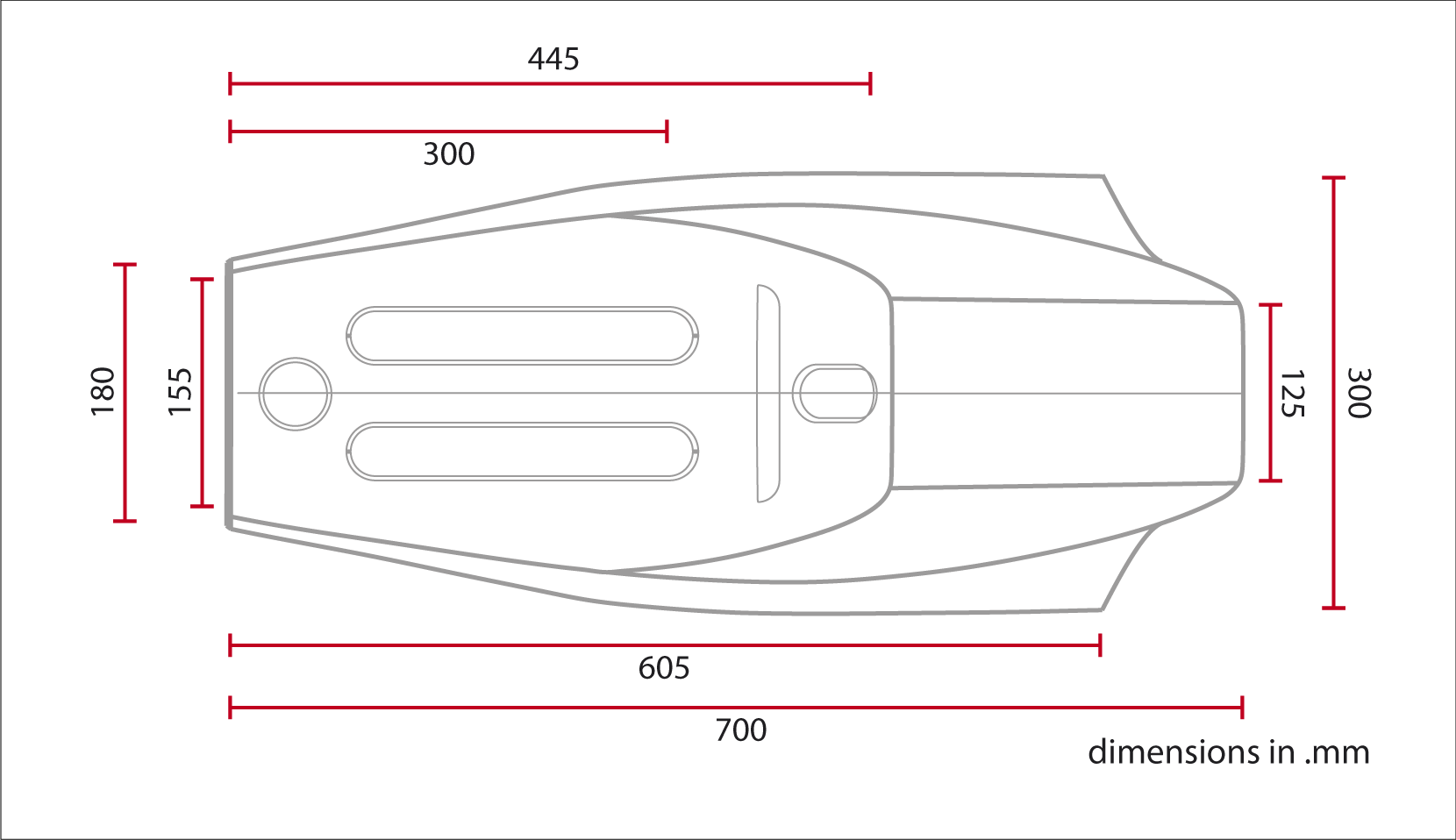 Selle flat track marron C-RACER - vue 3