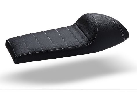 Selle café racer noire C-RACER - vue 3