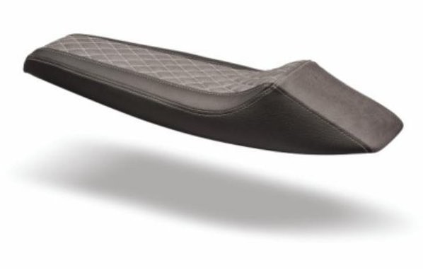 Selle flat track noire C-RACER - vue 3
