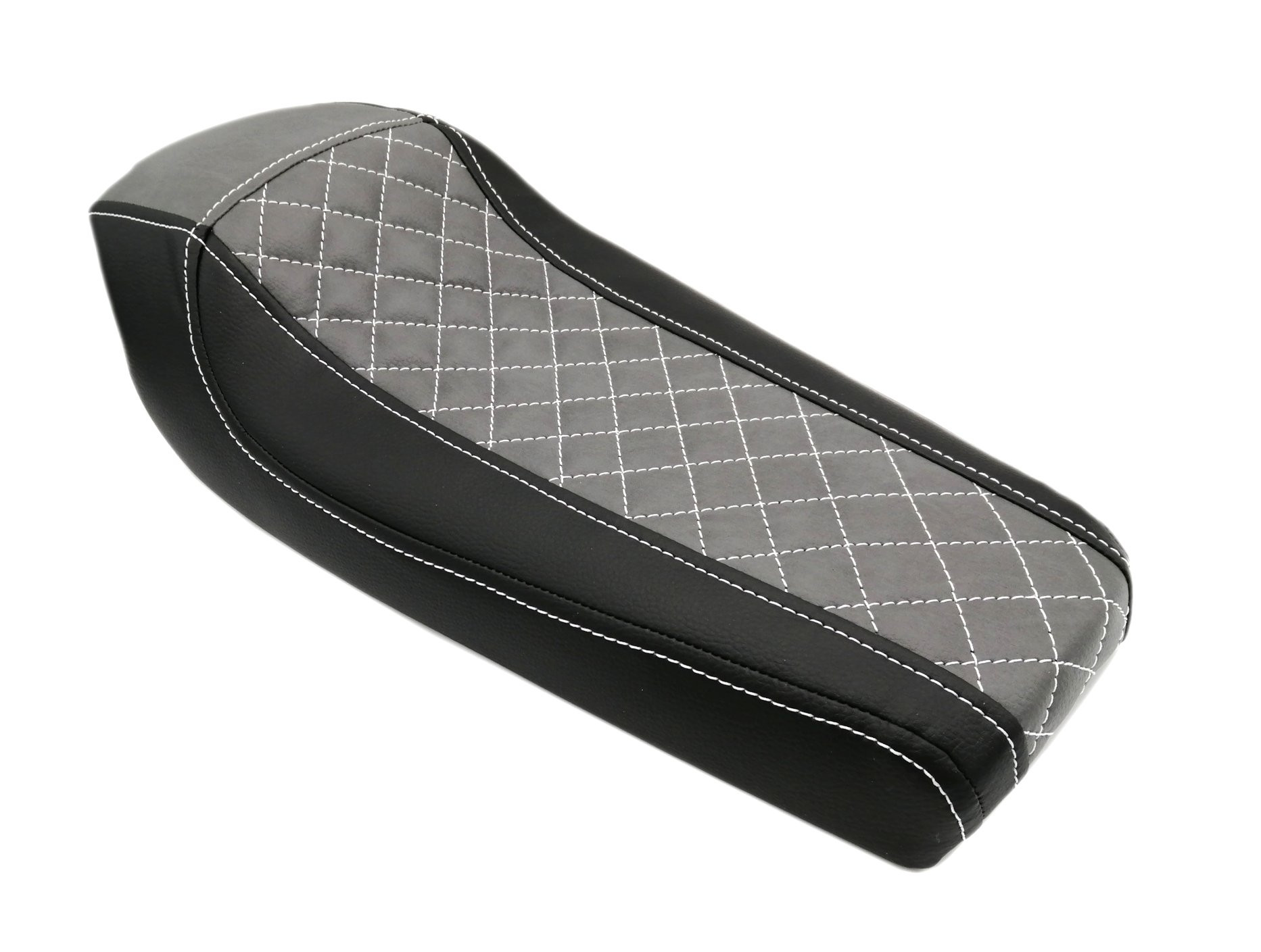 Selle flat track noire C-RACER - vue 2