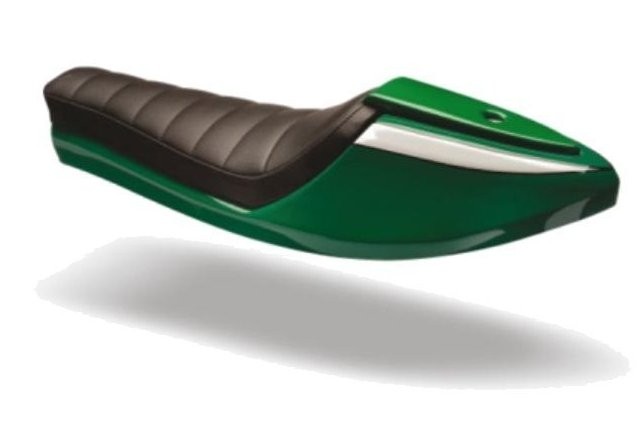 Selle adaptable BMW R45/75/80/100 twin shock marron C-RACER - vue 3