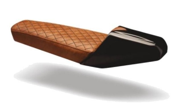 Selle café racer noire C-RACER - vue 3