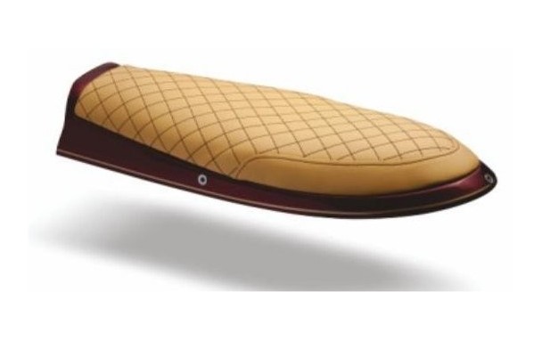 Selle adaptable BMW R45/75/80/100 twin shock marron C-RACER - vue 4