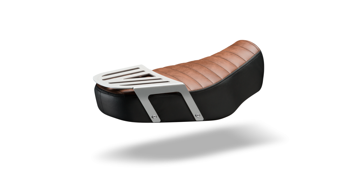 Selle C-RACER pour Yamaha XSR 700 Marron-Noire - vue 2