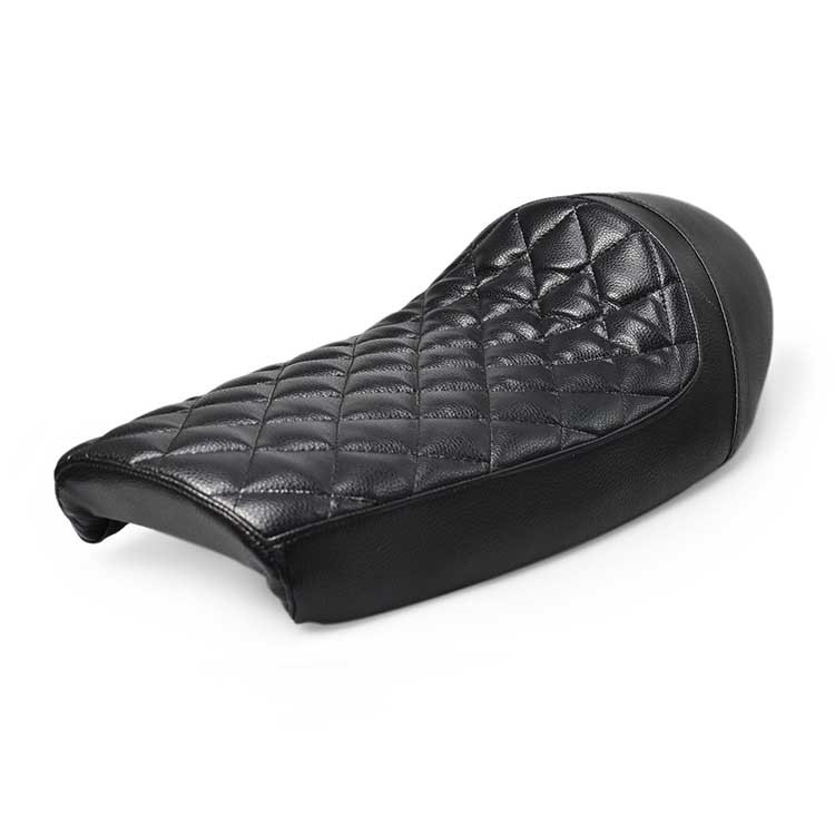 Selle scrambler noire yamaha 750 virago Brazoline