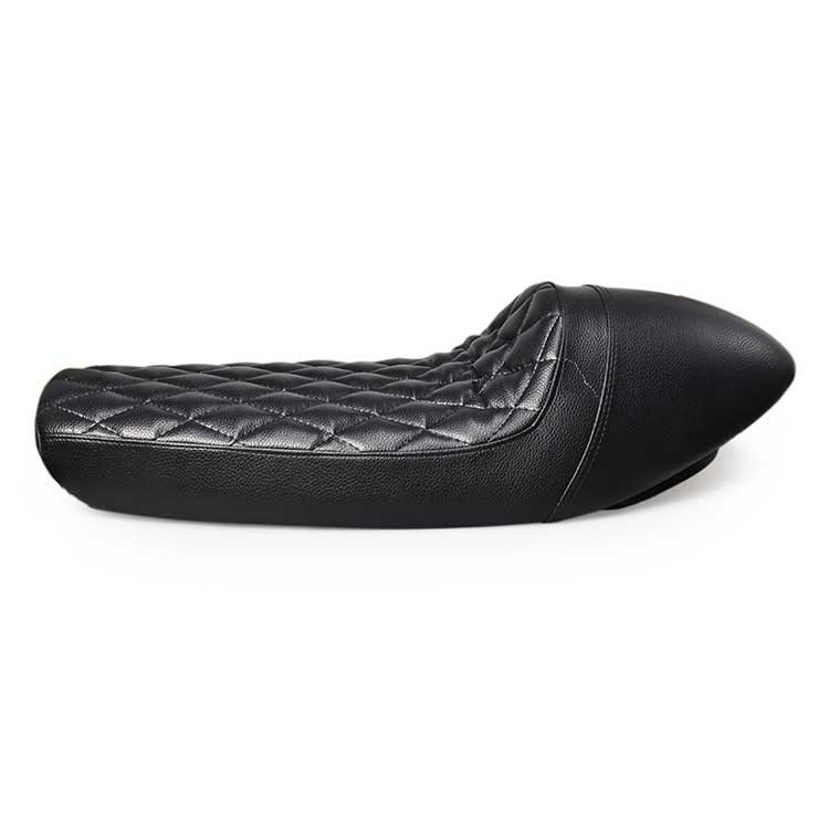 Selle scrambler noire yamaha 750 virago Brazoline - vue 2