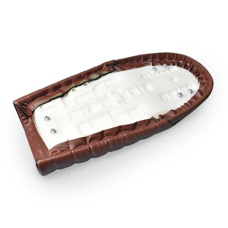 Selle SCRAMBLER MARRON CLAIR Universelle BRAZOLINE - vue 3