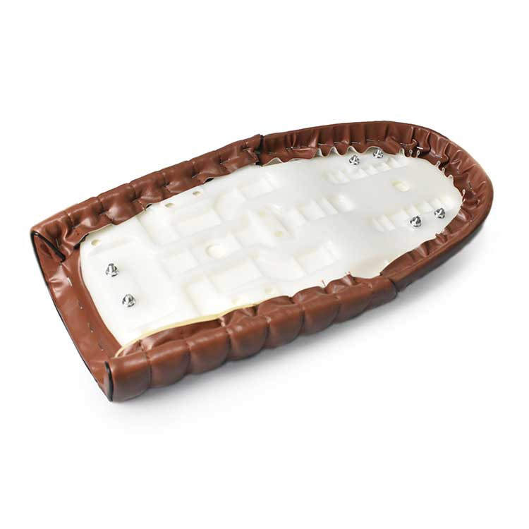 Selle SCRAMBLER MARRON CLAIR Universelle BRAZOLINE - vue 3