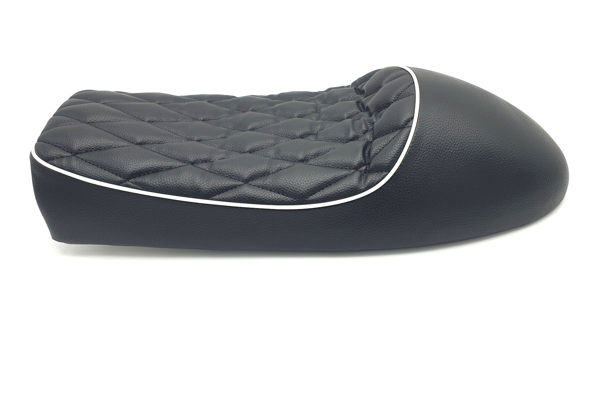 Selle Café Racer NOIRE Universelle BRAZOLINE - vue 2