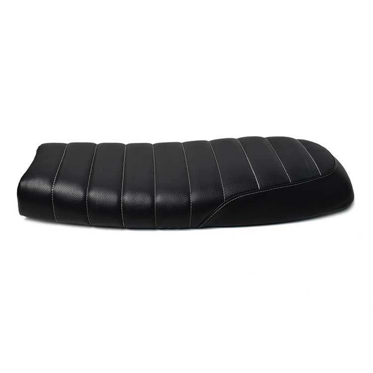 Selle SCRAMBLER NOIRE Fil Blanc Universelle BRAZOLINE - vue 2