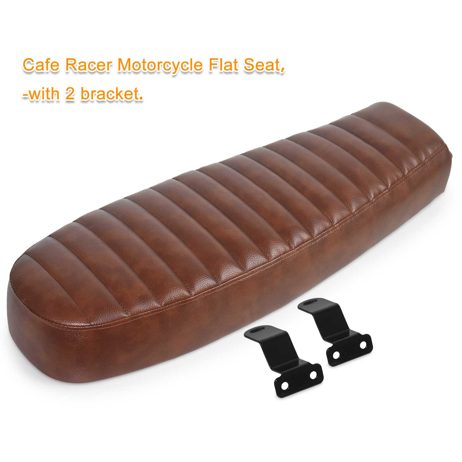 Selle SCRAMBLER MARRON Universelle BRAZOLINE - vue 2