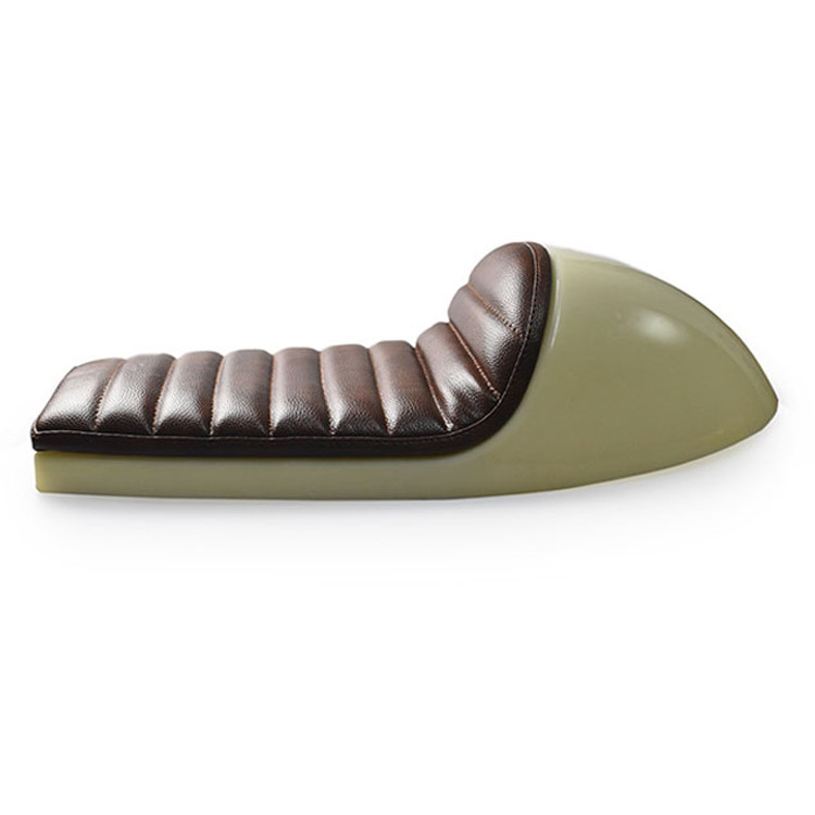 Selle Café Racer MARRON Universelle BRAZOLINE - vue 2