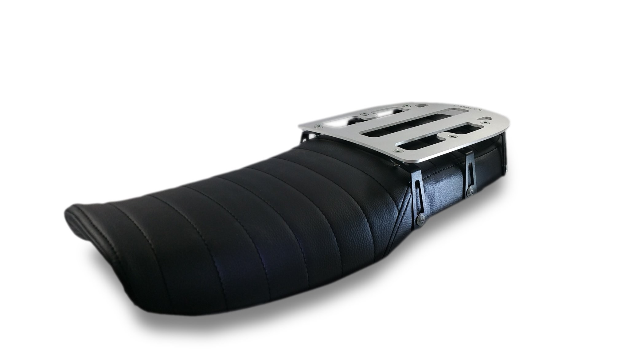 Selle adaptable Honda CX 500 avec RACK noire C-RACER - vue 2