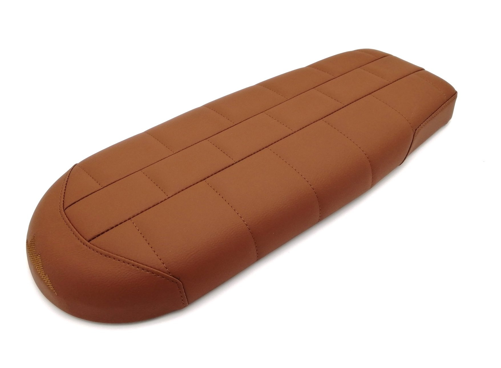 Selle Scrambler Brazoline universelle marron camel made in France - vue 3