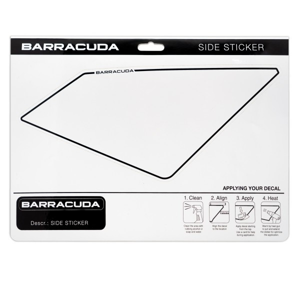 Kit support numéro Suzuki GSX 8S 2023 Barracuda - vue 2