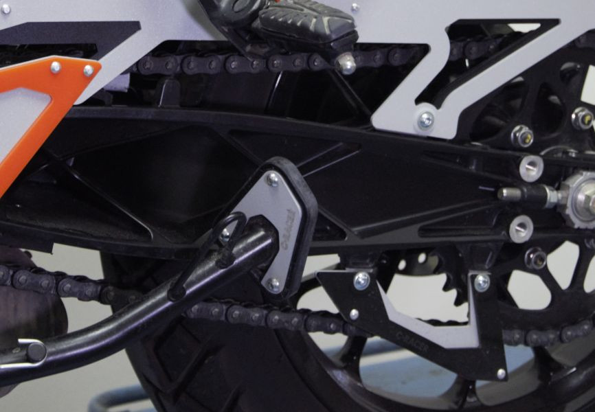 Patin de béquille large C-RACER KTM 390 Adventure - vue 2