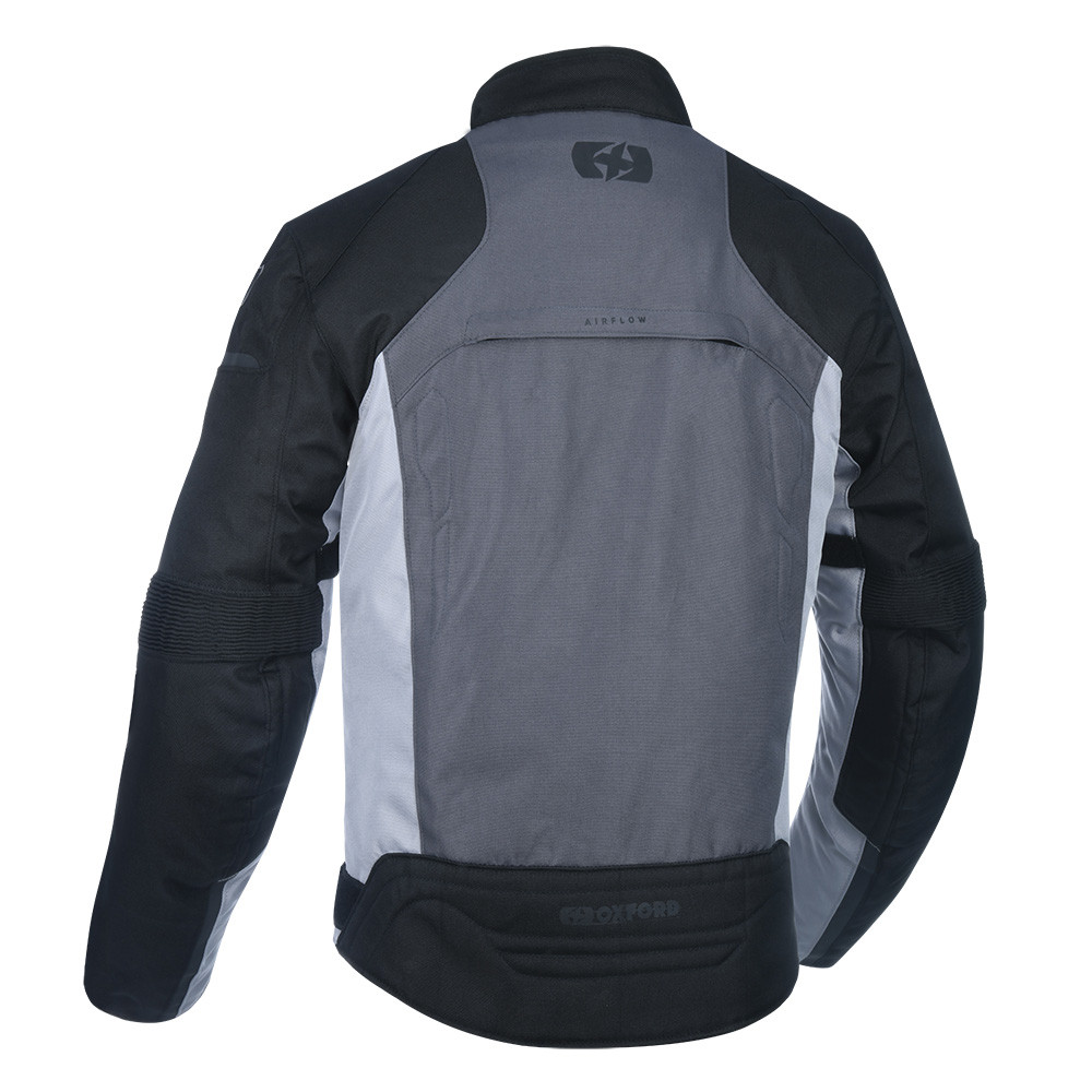 Veste OXFORD Delta 1.0 MS Noir/Gris/Rouge taille S Homme - vue 2