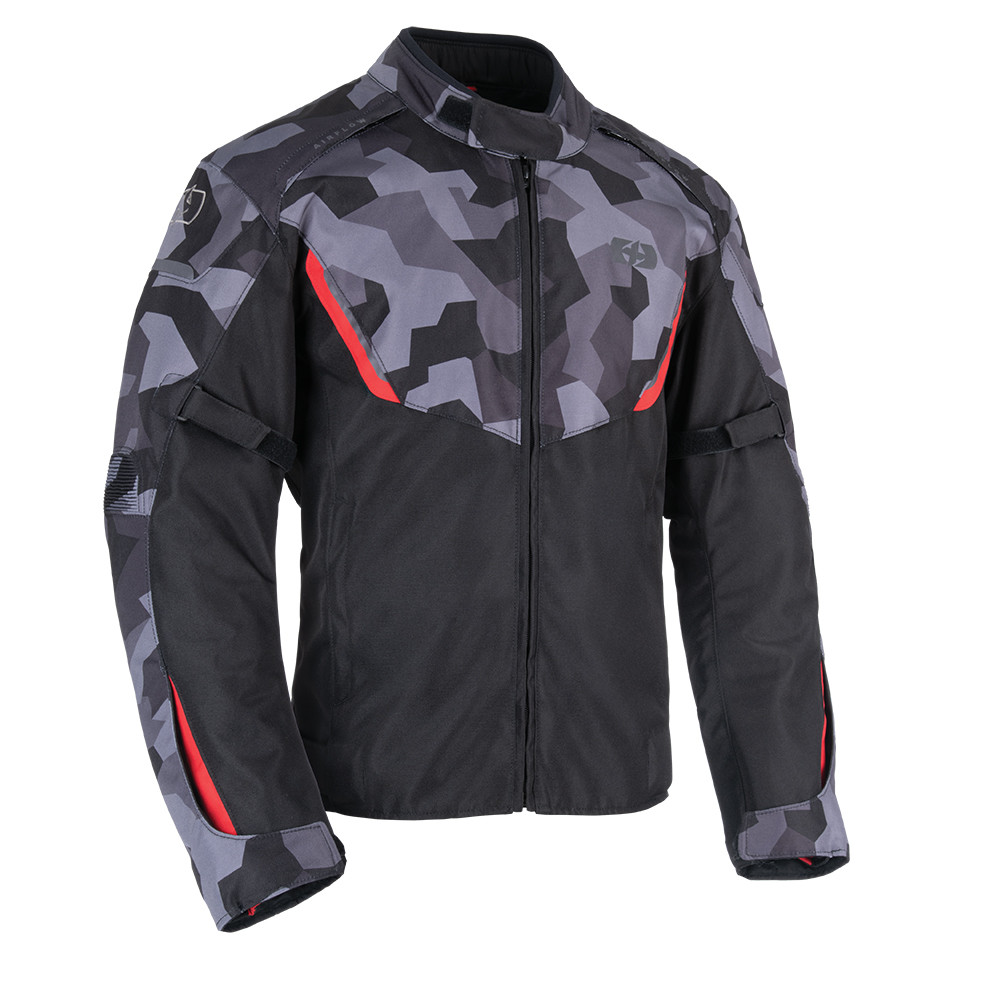 Veste moto Oxford Delta 1.0 MS Camo 3XL Homme