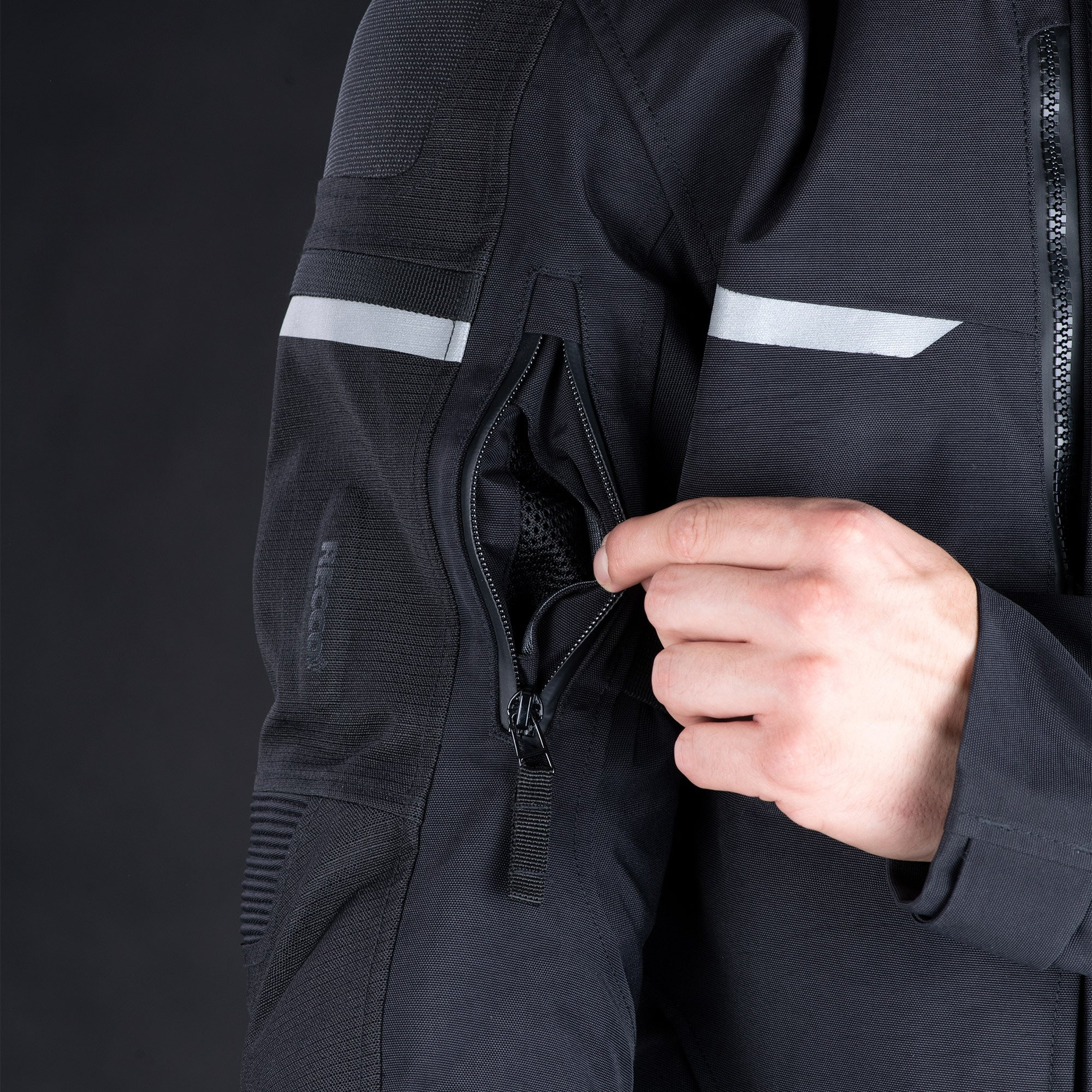 OXFORD Stormland D2D MS Veste Gris/Noir/Fluo XL Homme - vue 4