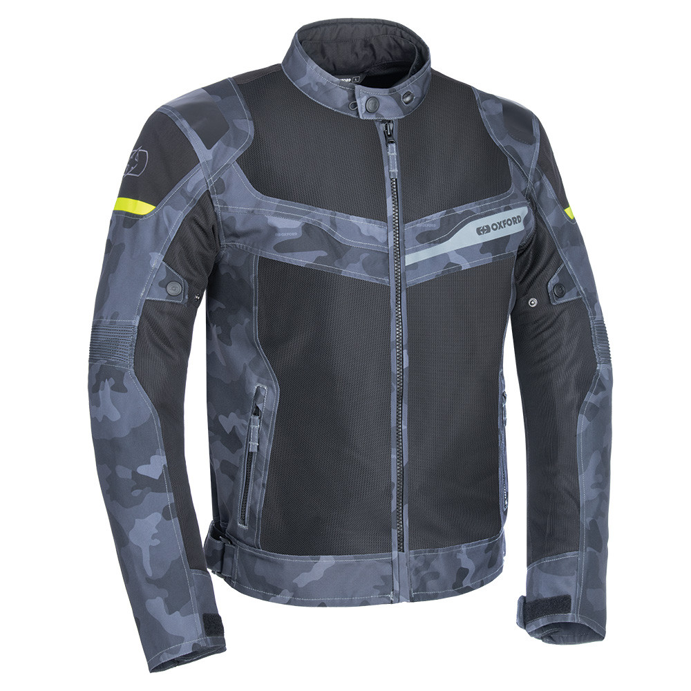 Veste moto OXFORD Dakar D2D Air MS gris camouflage taille 2XL homme