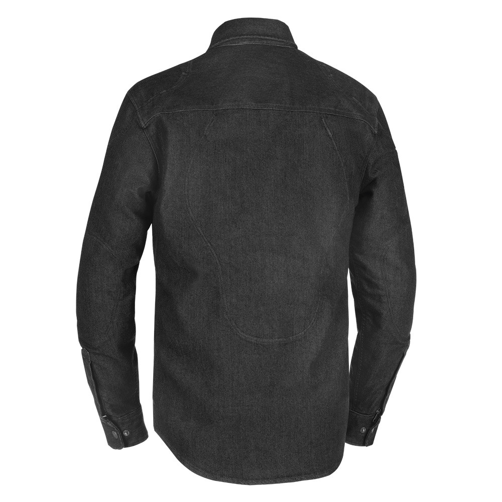 Chemise Oxford Noir 3XL Homme - vue 2