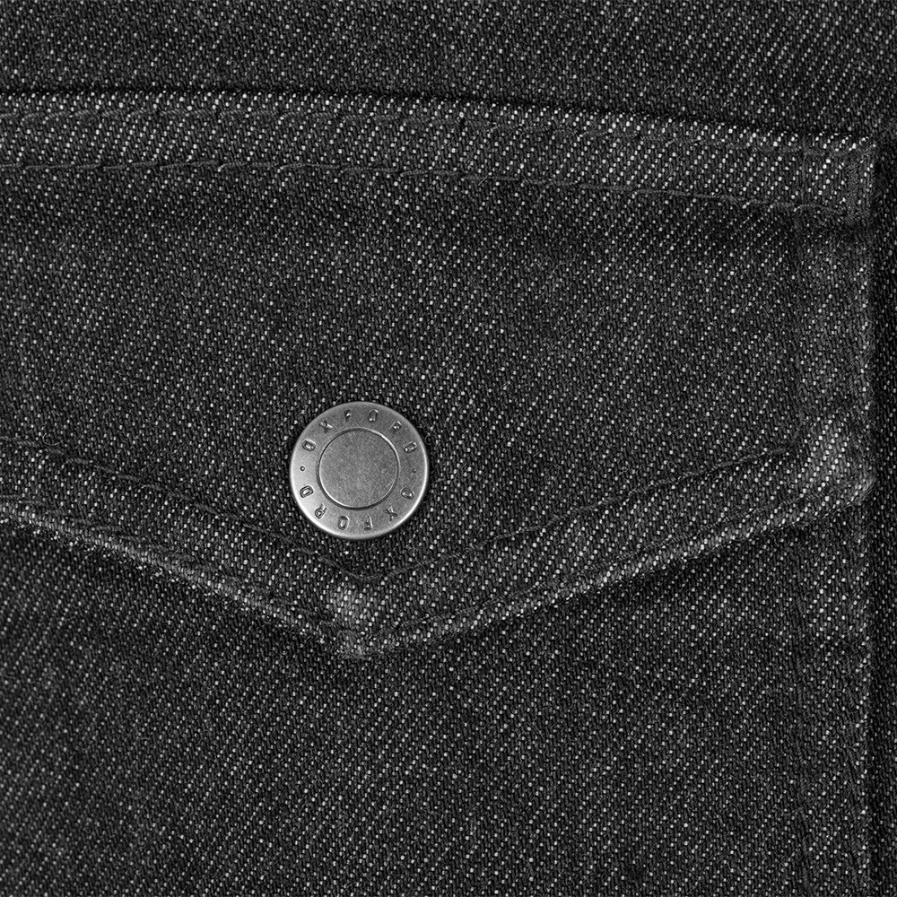 Chemise Oxford Noir 3XL Homme - vue 3