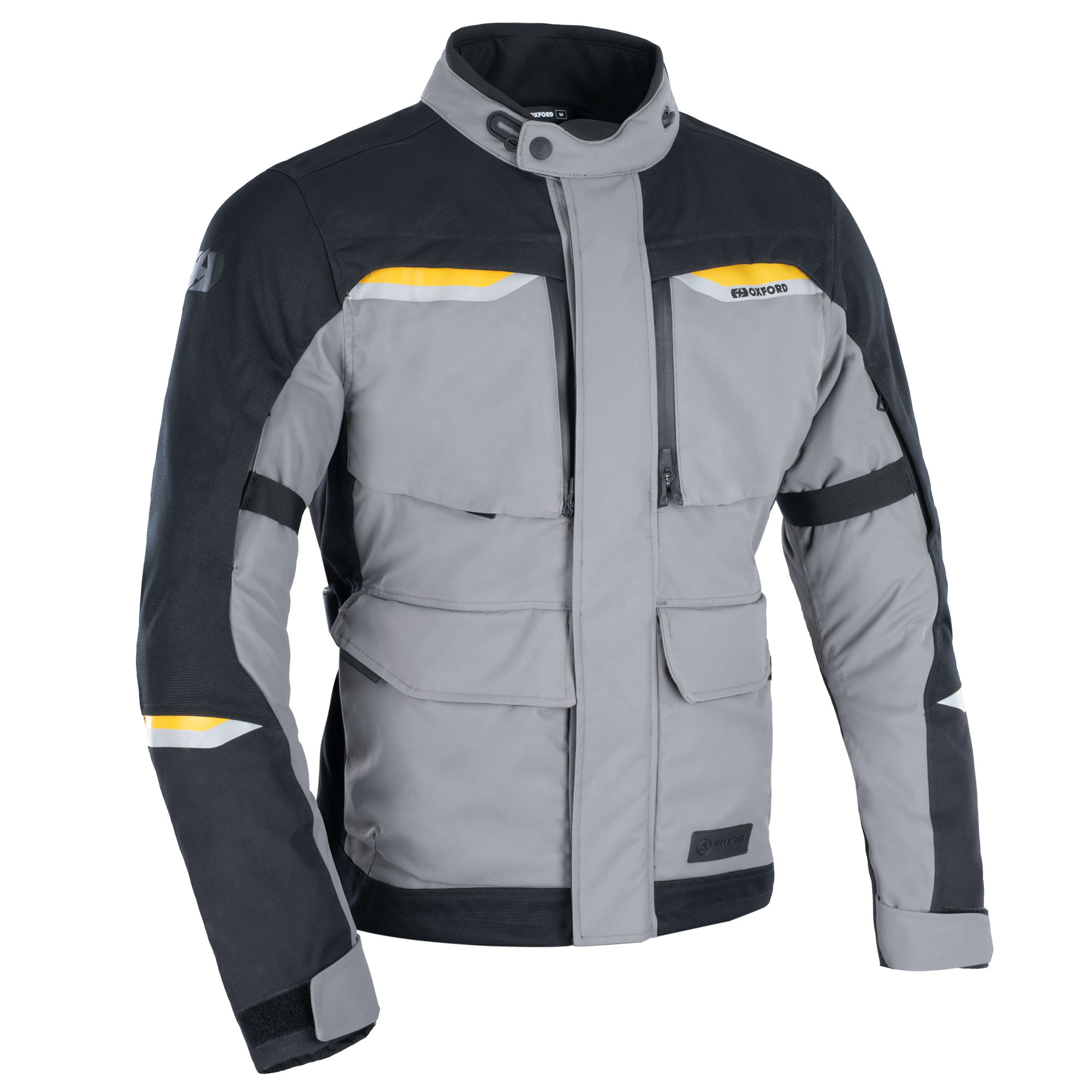 Veste moto Oxford Mondial 2.0 MS noir/gris homme 4XL