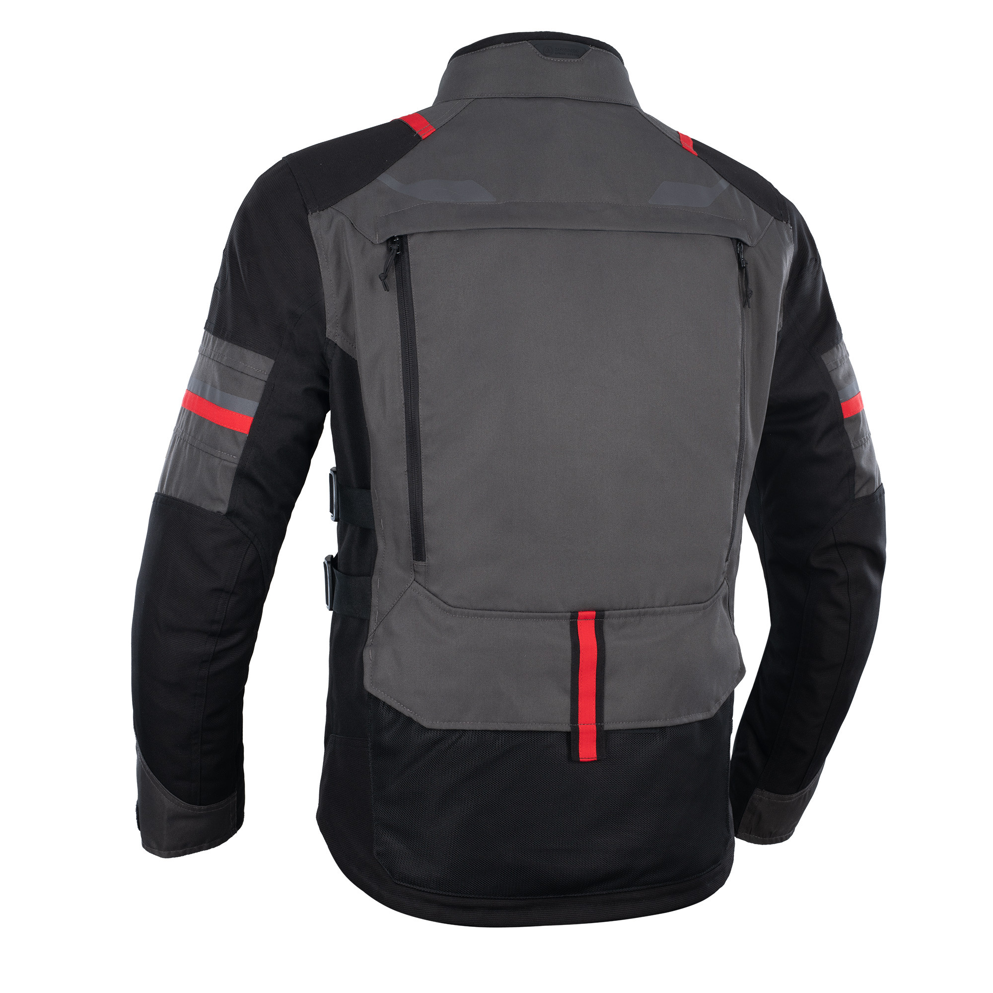 Veste moto Rockland MS Charcoal Noir Red 4XL Homme OXFORD - vue 2