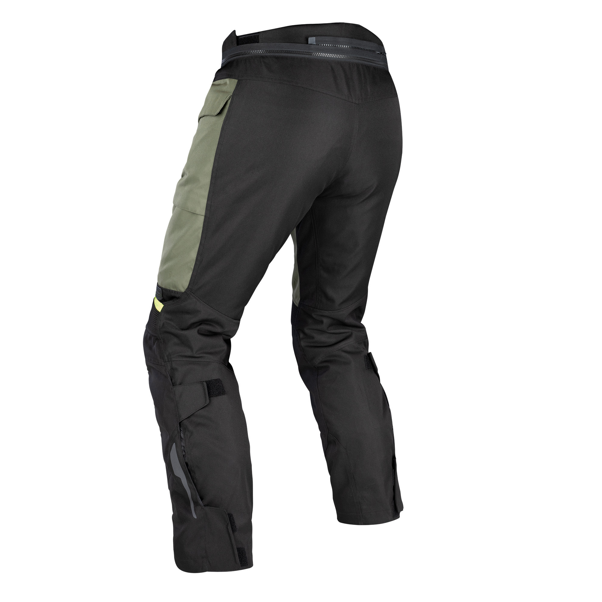 Pantalon moto Rockland MS Khaki/Noir/Fluo taille M homme OXFORD - vue 2