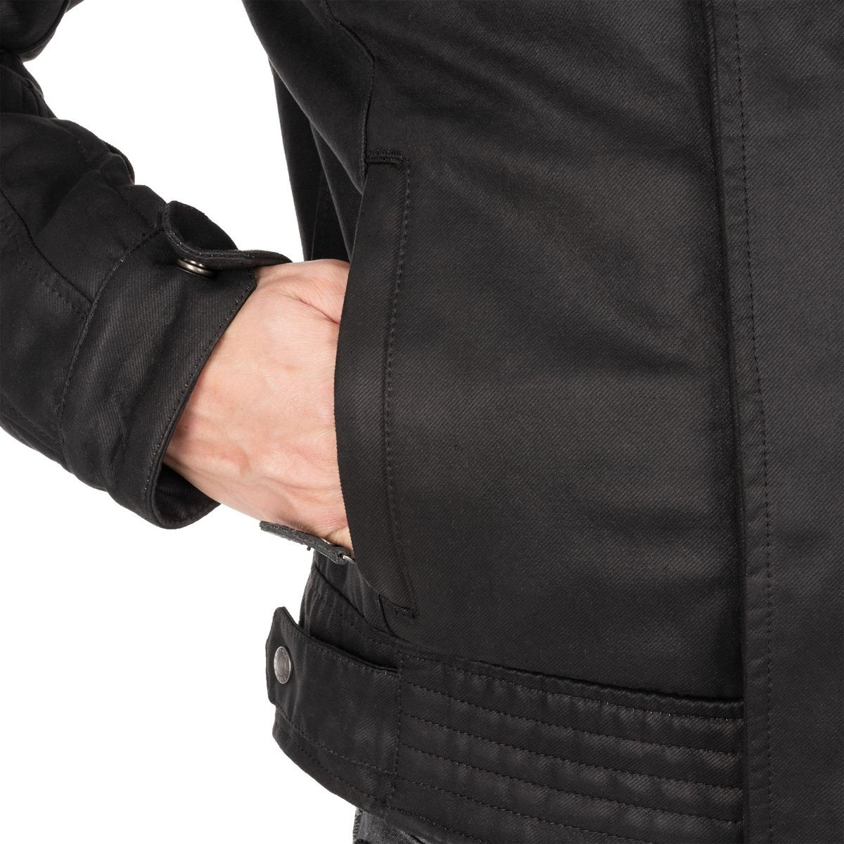 Veste cirée Wax noir Hardy 2.0 homme OXFORD taille L - vue 4