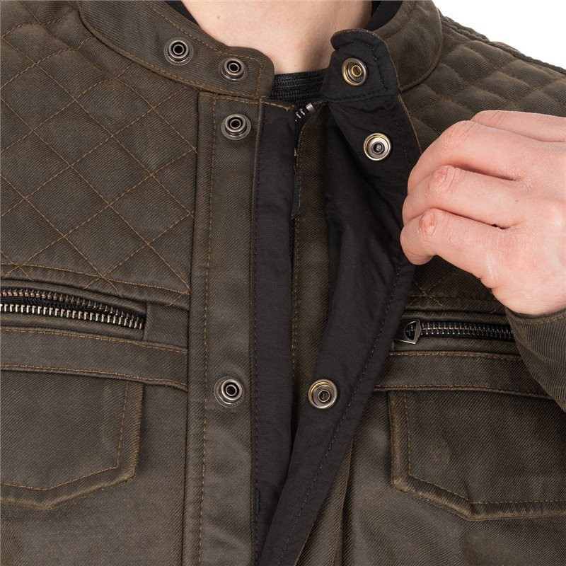 Veste cirée Kaki Hardy 2.0 Homme OXFORD Taille 2XL - vue 3