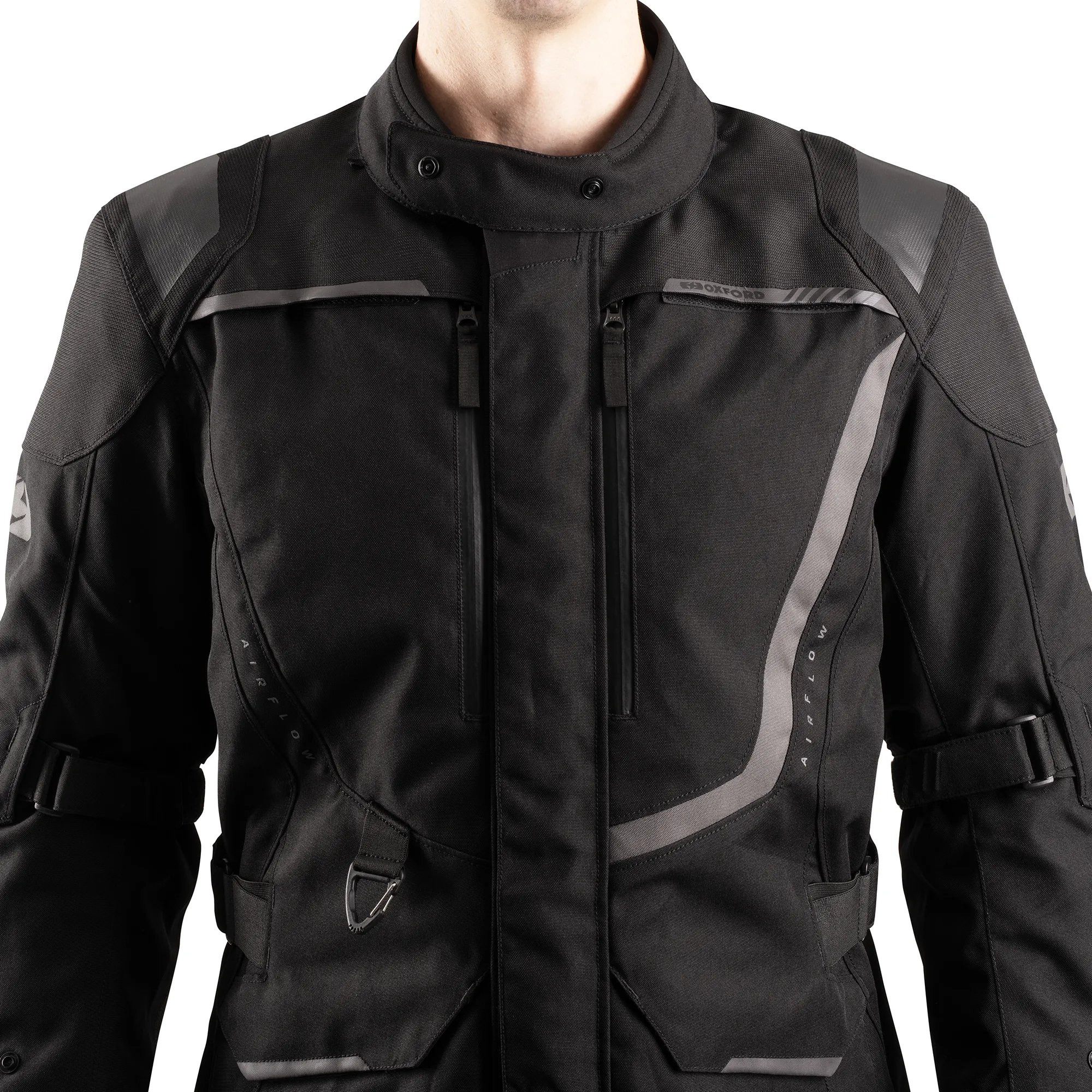 Veste moto Oxford Montreal 5.0 Dry2Dry Noir 4XL - vue 3