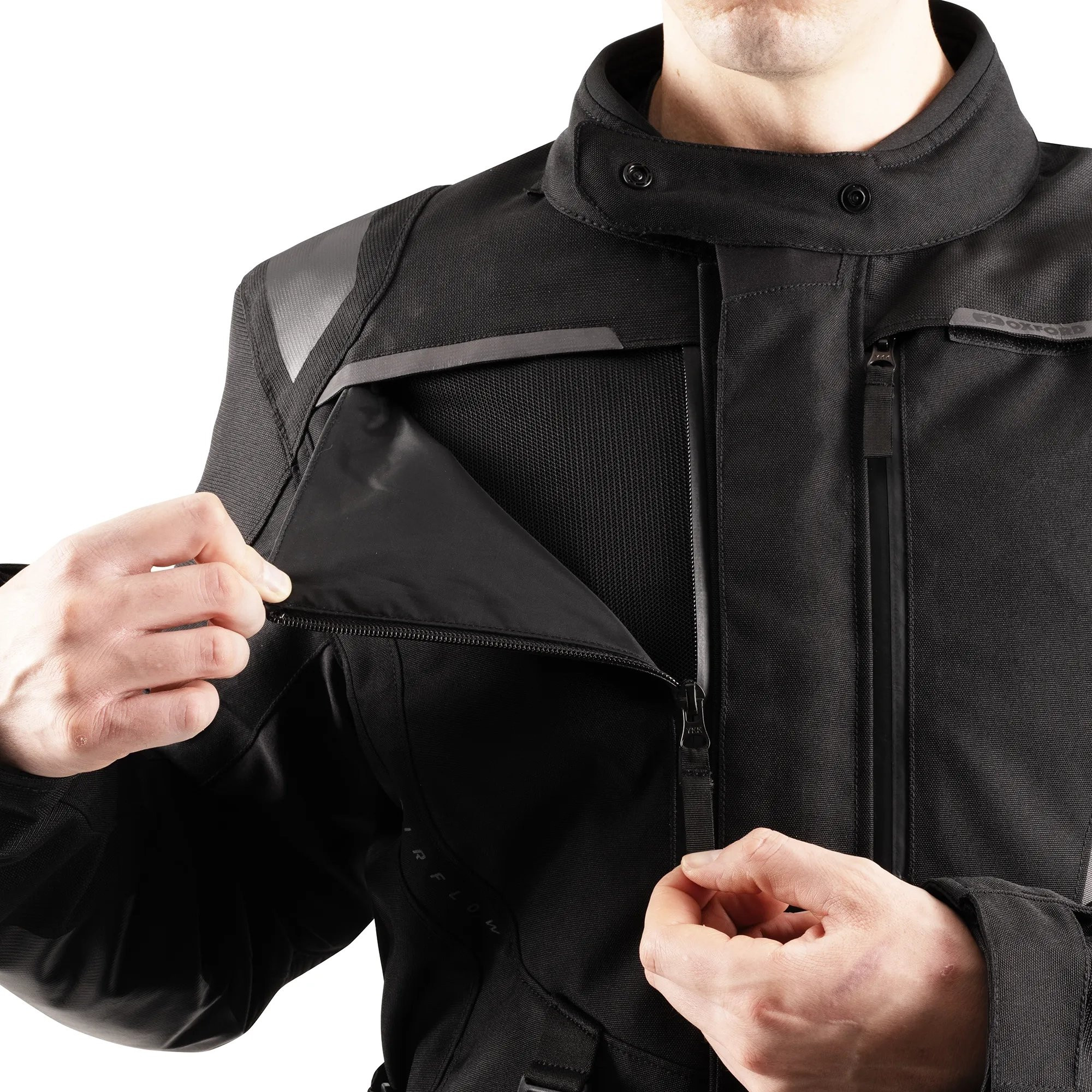 Veste moto OXFORD Montreal 5.0 Dry2Dry noire 5XL - vue 4